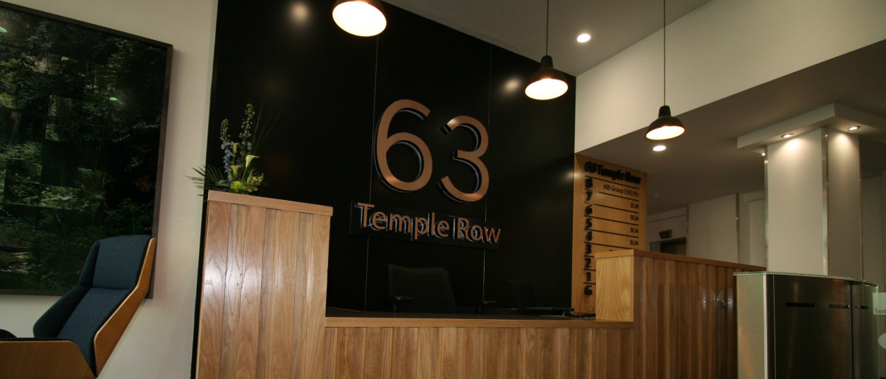 Bespoke Reception Desk for Commercial Venue Birmingham